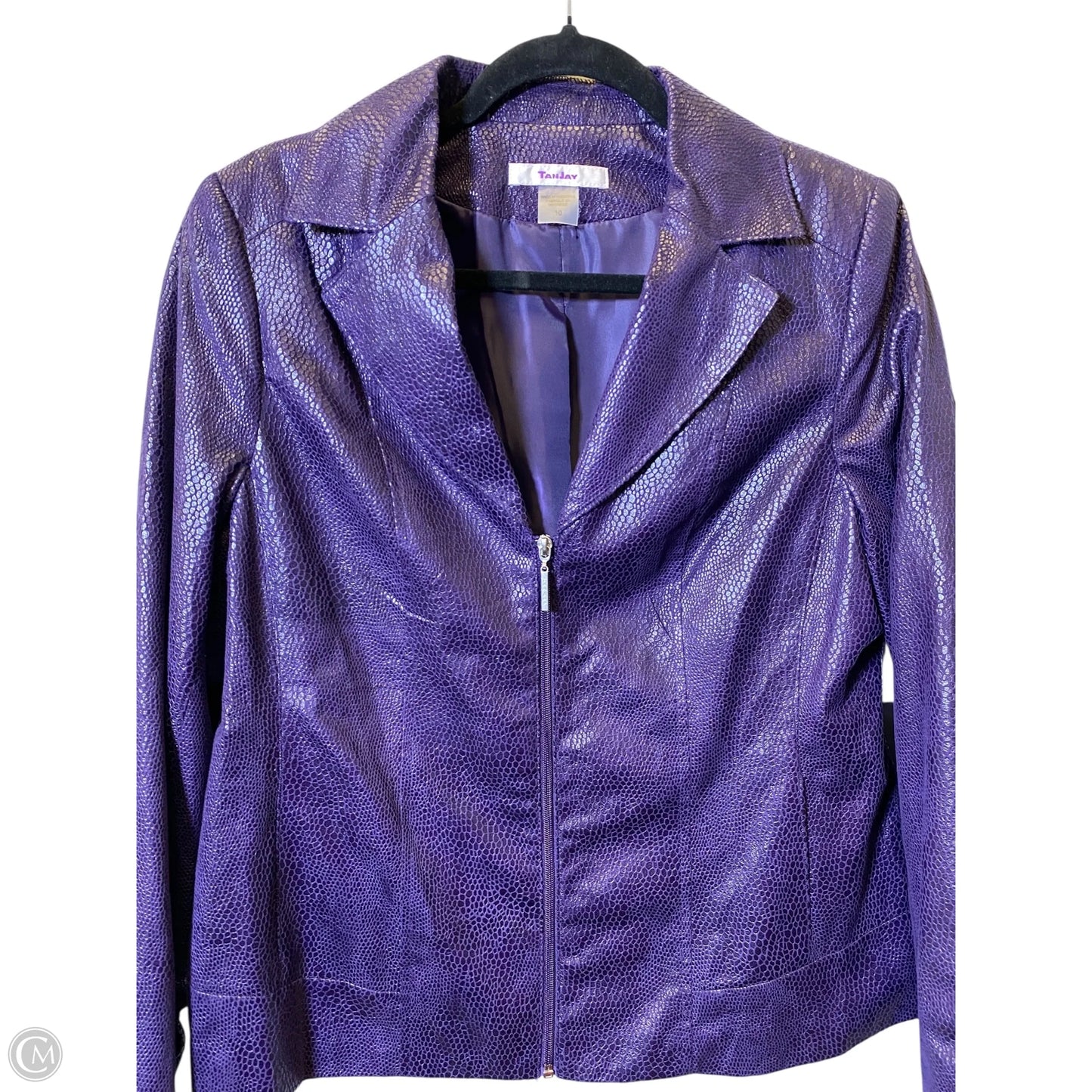 Jacket Other By Tanjay In Purple, Size: 10
