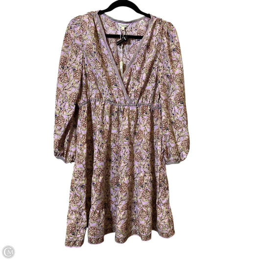 Dress Casual Midi By Max Studio In Multi-colored, Size: L