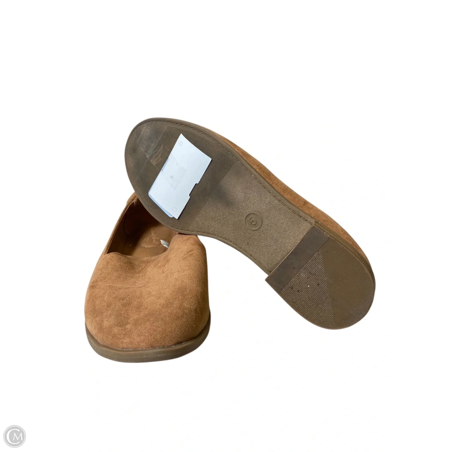 Shoes Flats By Universal Thread In Brown, Size: 5