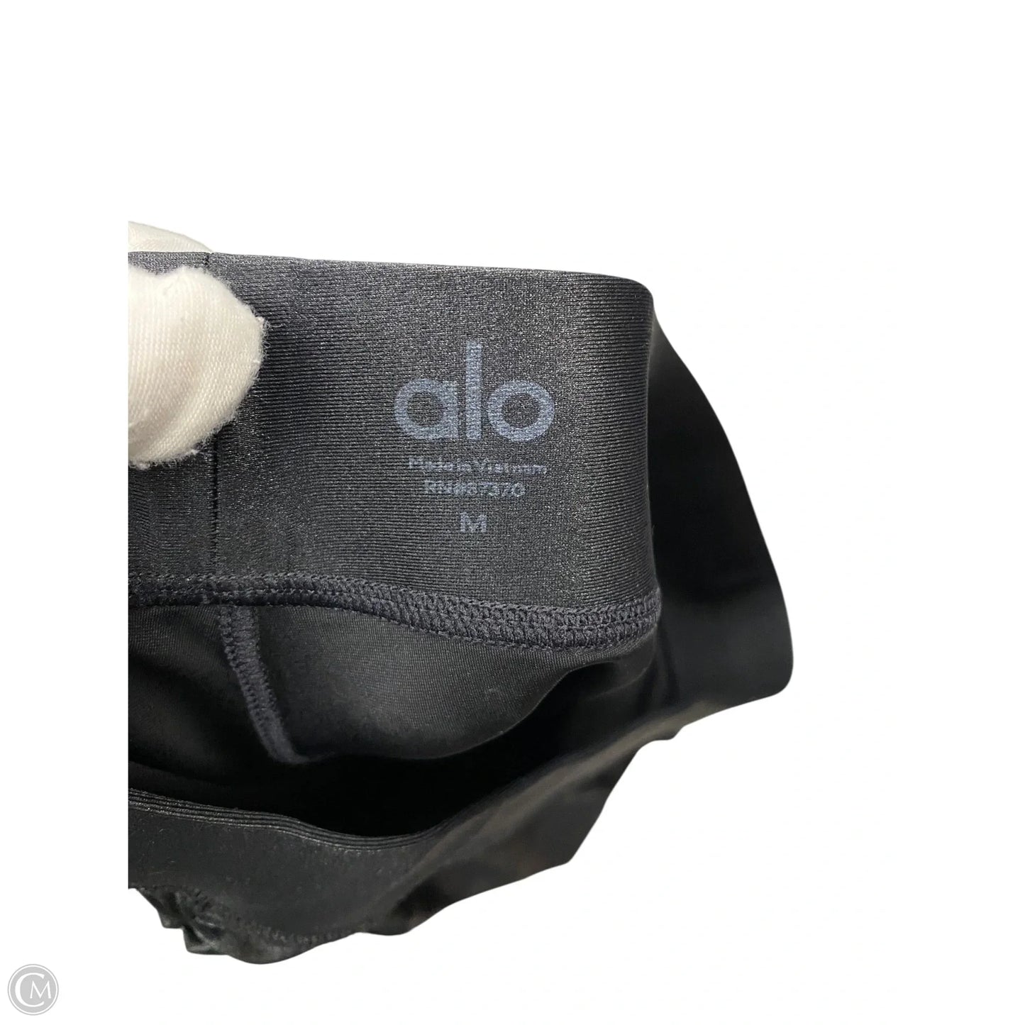 Athletic Leggings By Alo In Black, Size: M