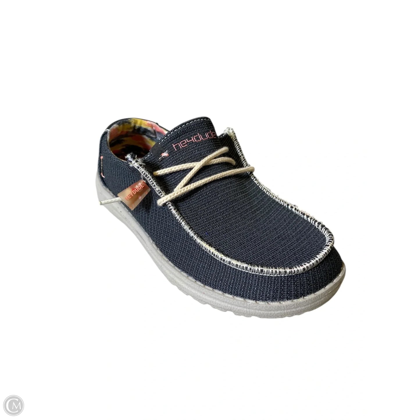 Shoes Flats By Hey Dude In Grey, Size: 7