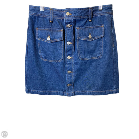 Skirt Maxi By Loft In Blue Denim, Size: 10