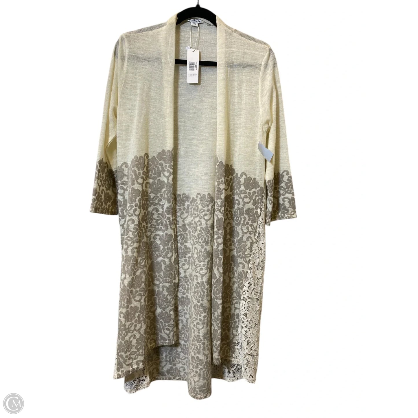 Kimono By Simply Noelle In Cream, Size: S
