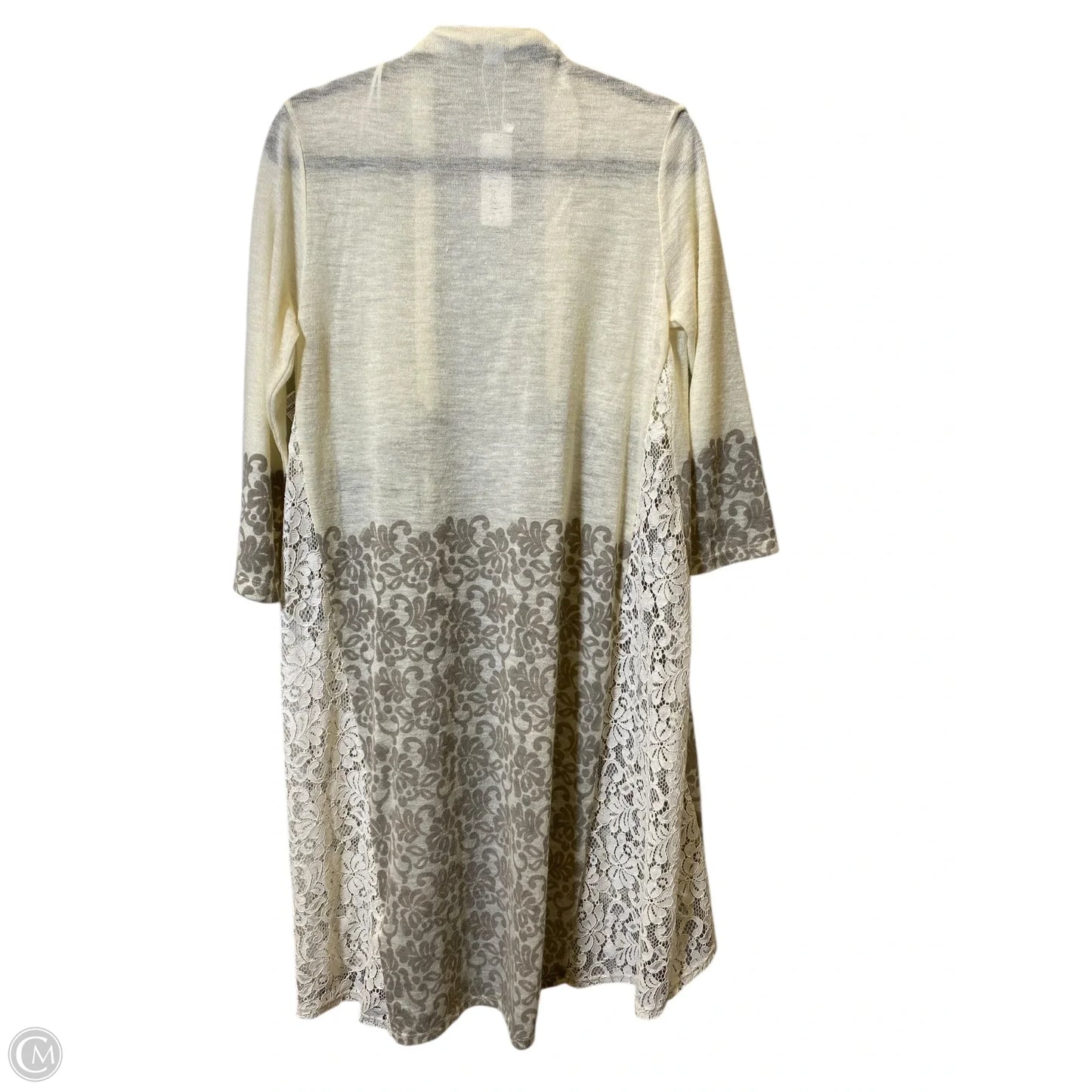 Kimono By Simply Noelle In Cream, Size: S