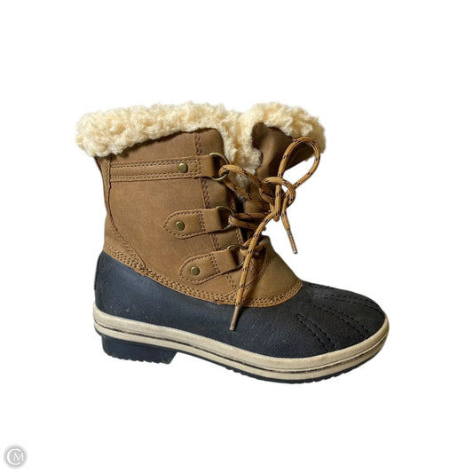 Boots Snow By Clothes Mentor In Multi-colored, Size: 6