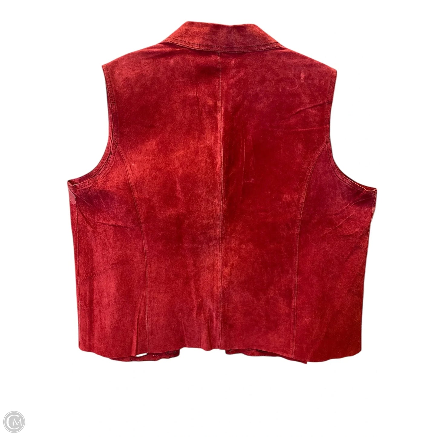 Vest Other By Coldwater Creek In Maroon, Size: 2x