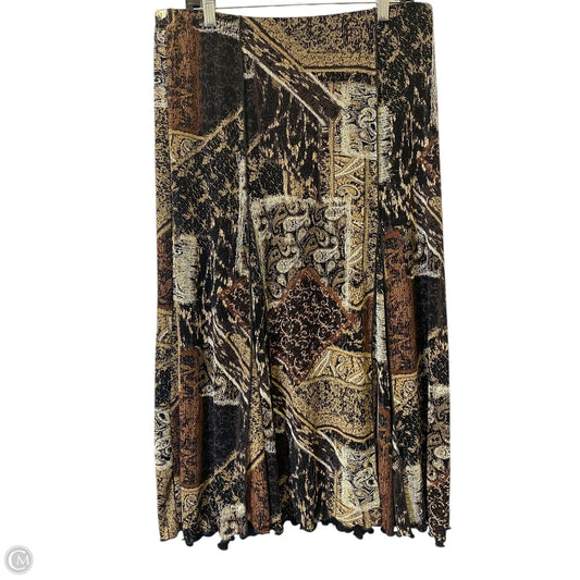 Skirt Maxi By Coldwater Creek In Multi-colored, Size: L