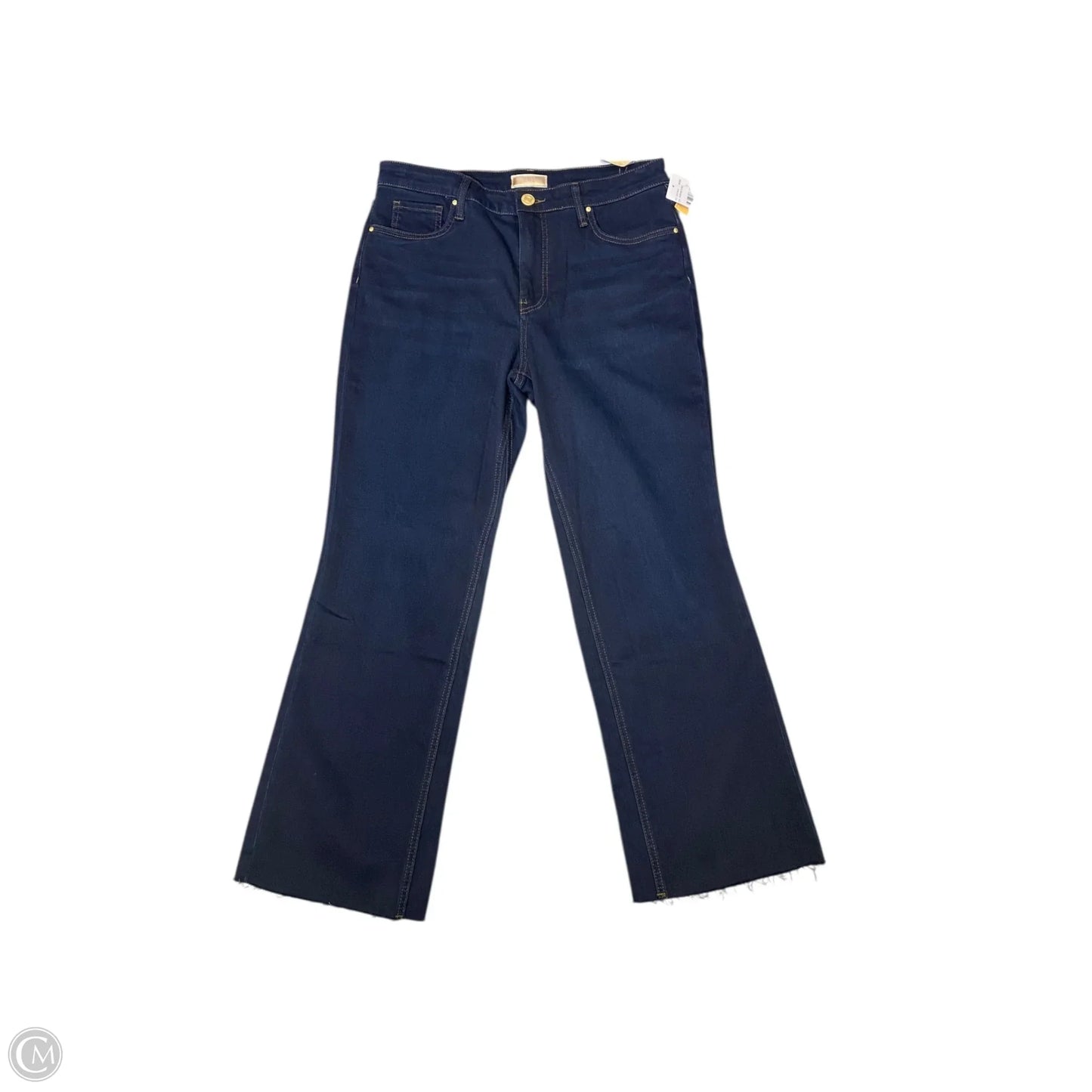 Jeans Straight By Kut In Navy, Size: 12