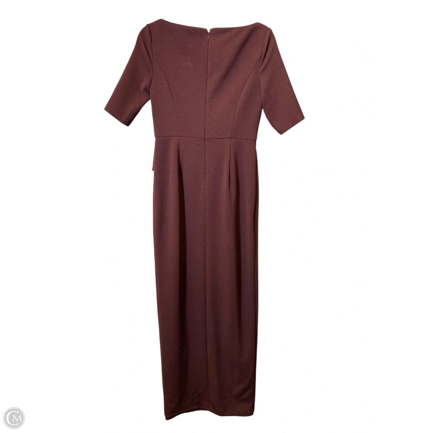 Dress Casual Maxi By Adrianna Papell In Maroon, Size: 4
