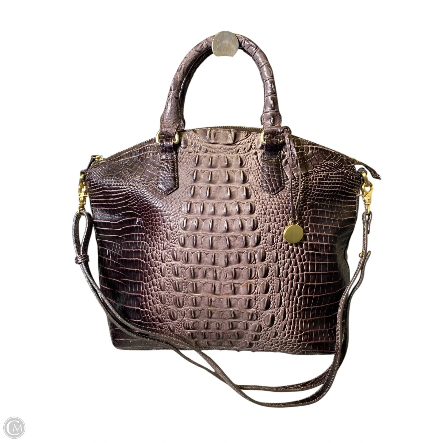 Handbag Designer By Brahmin, Size: Large