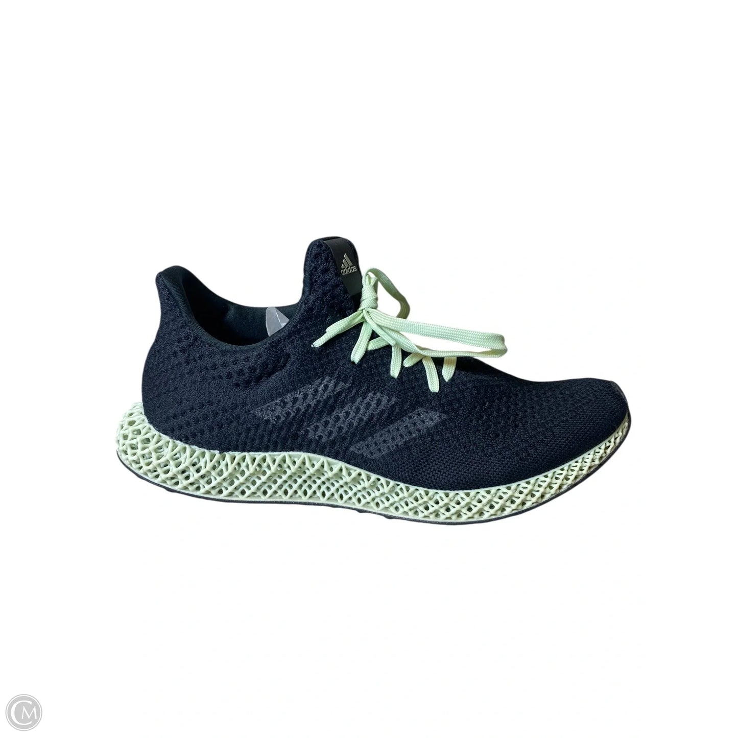 Shoes Athletic By Adidas In Black & Green, Size: 9