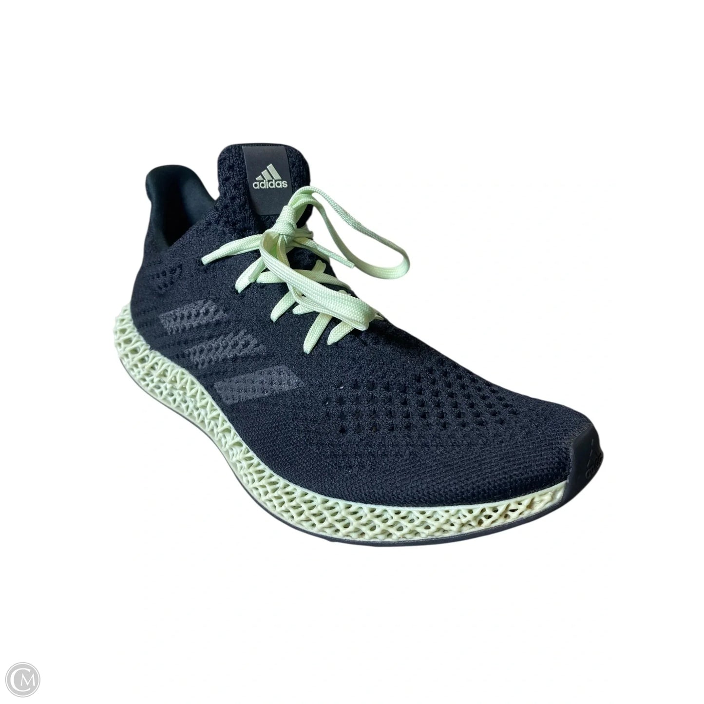 Shoes Athletic By Adidas In Black & Green, Size: 9