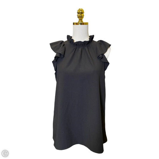Top Sleeveless By Entro In Black, Size: S