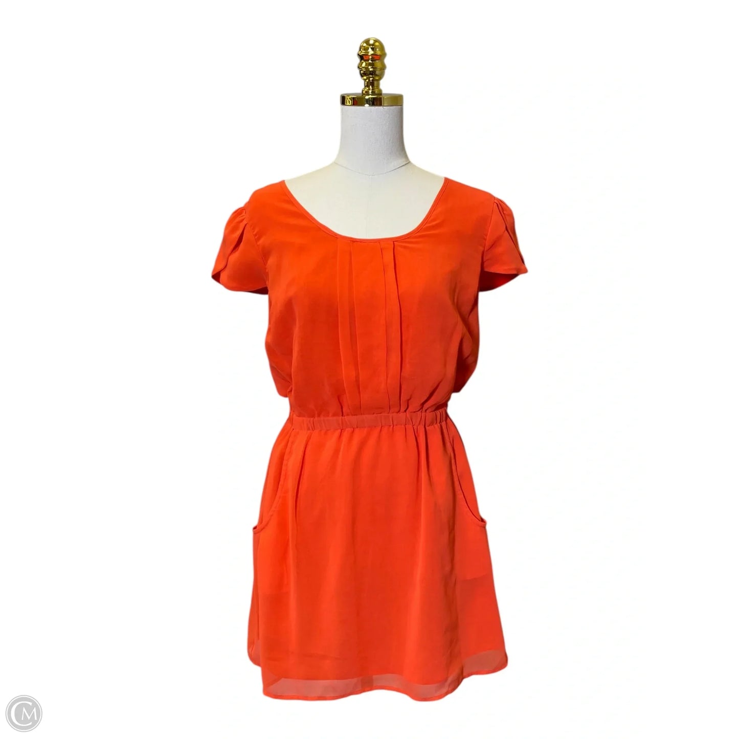 Top Short Sleeve By Pins And Needles In Orange, Size: M