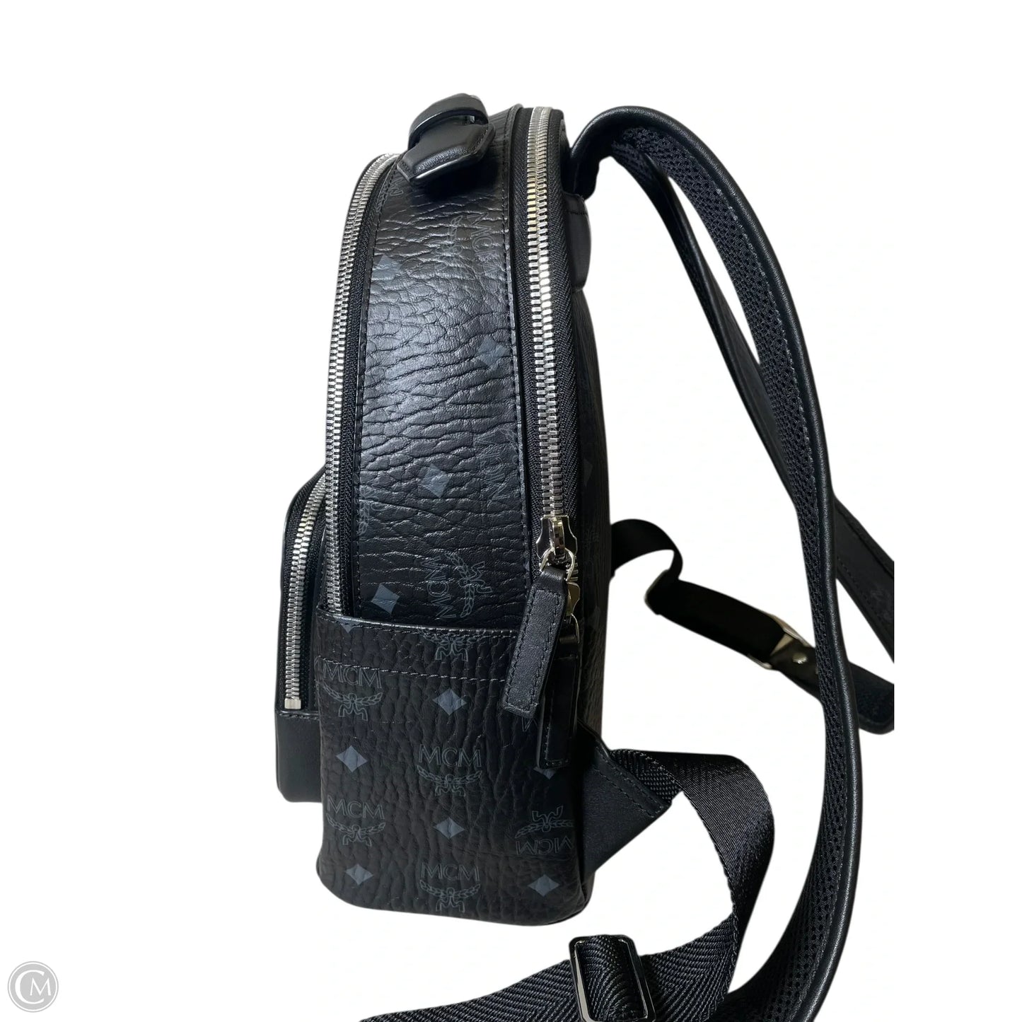 Backpack Luxury Designer By Mcm, Size: Medium