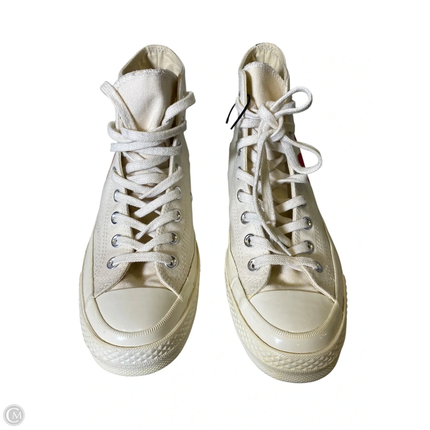 Shoes Sneakers By Converse In Cream, Size: 9