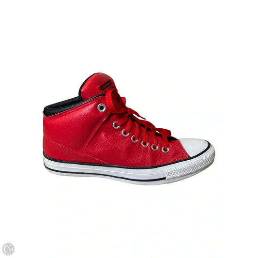 Shoes Sneakers By Converse In Red, Size: 9