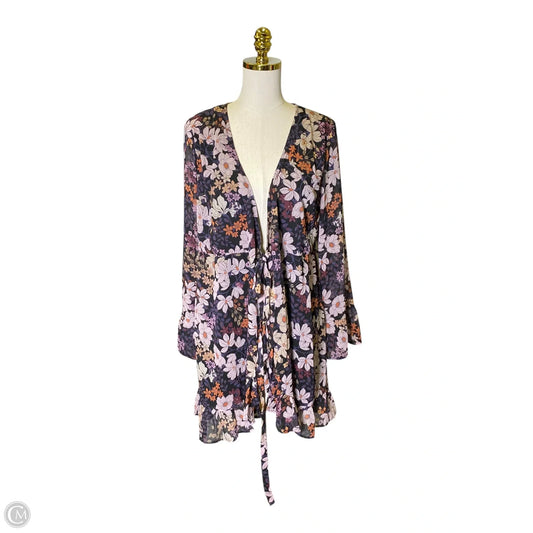 Dress Casual Midi By Lovestitch In Floral Print, Size: M