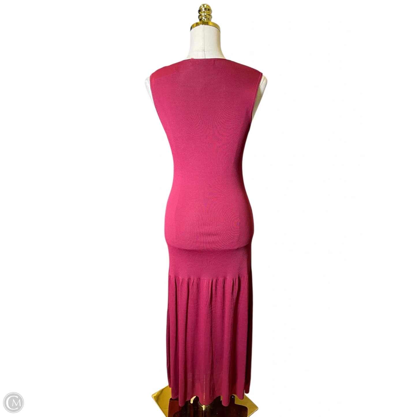 Dress Casual Maxi By Olivaceous In Maroon, Size: M