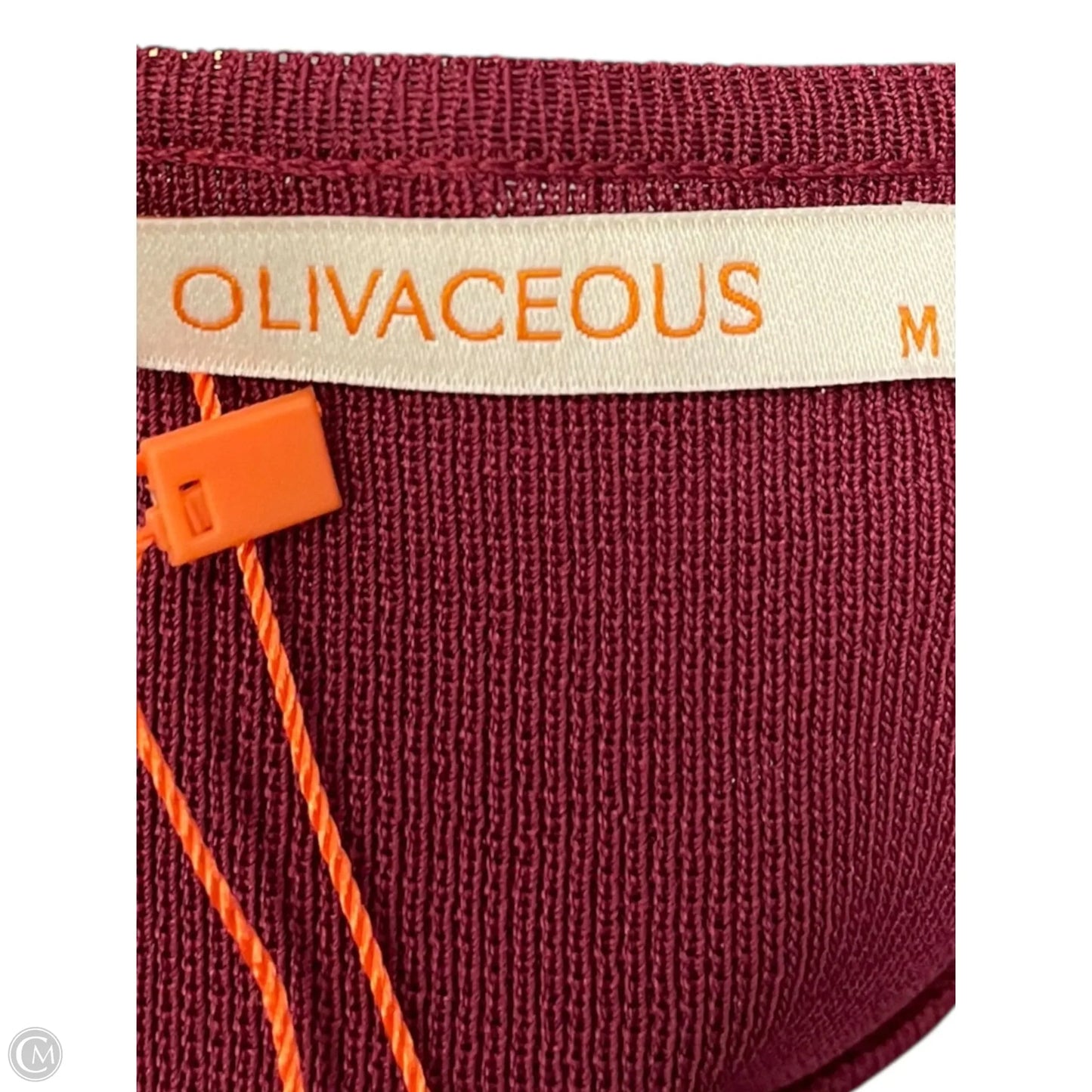 Dress Casual Maxi By Olivaceous In Maroon, Size: M