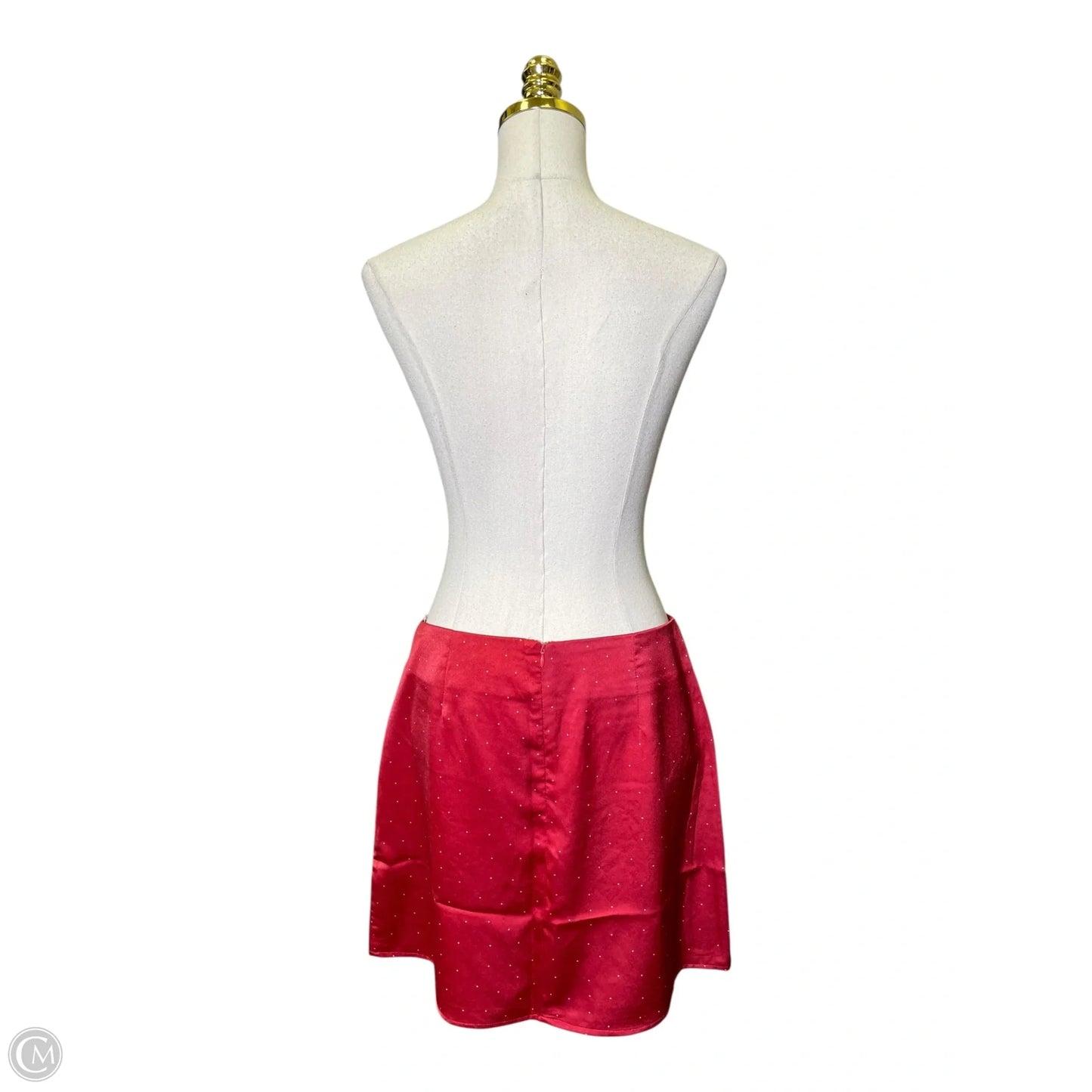 Skirt Mini & Short By Sunday In Red, Size: L