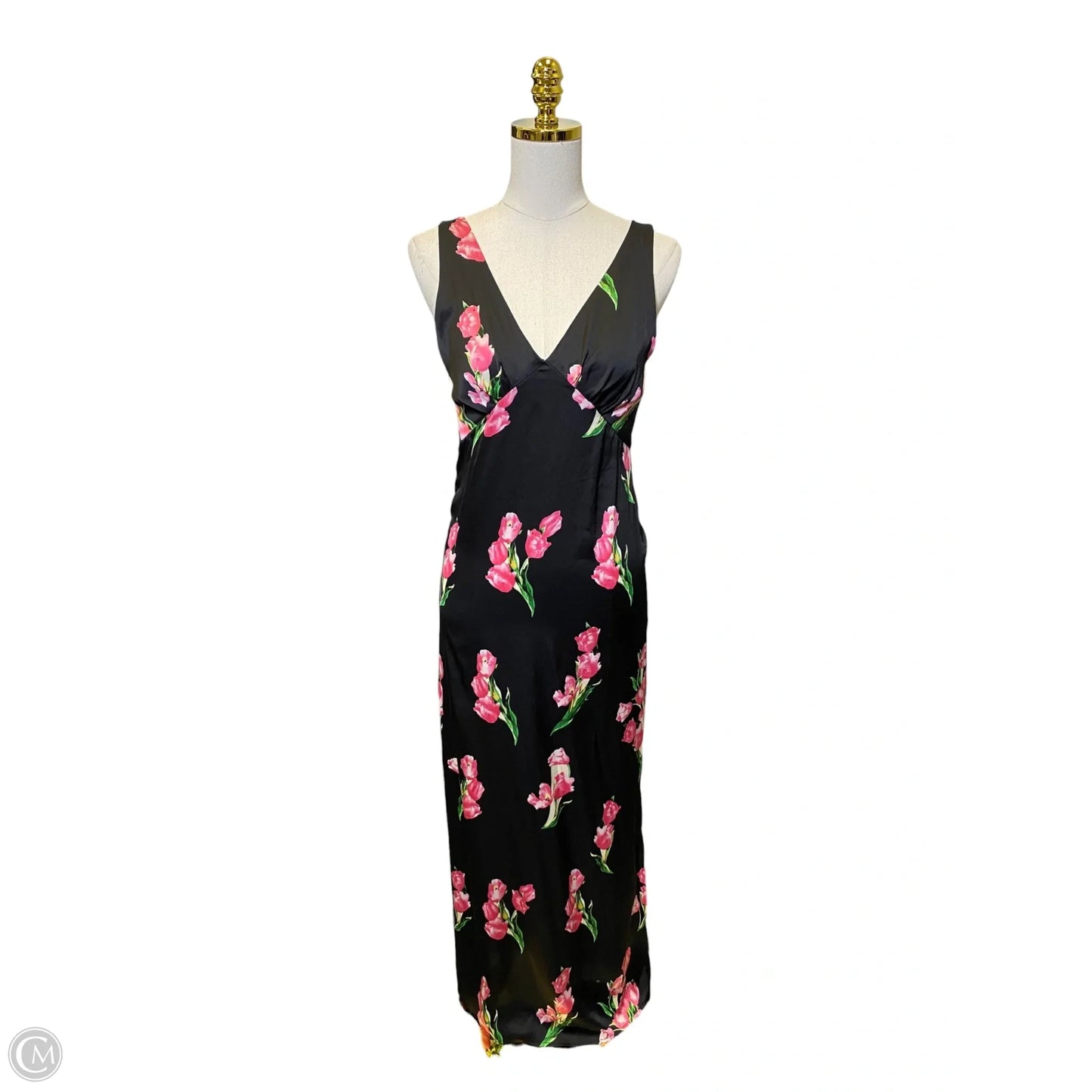Dress Casual Maxi By Lea & Viola In Floral Print, Size: S