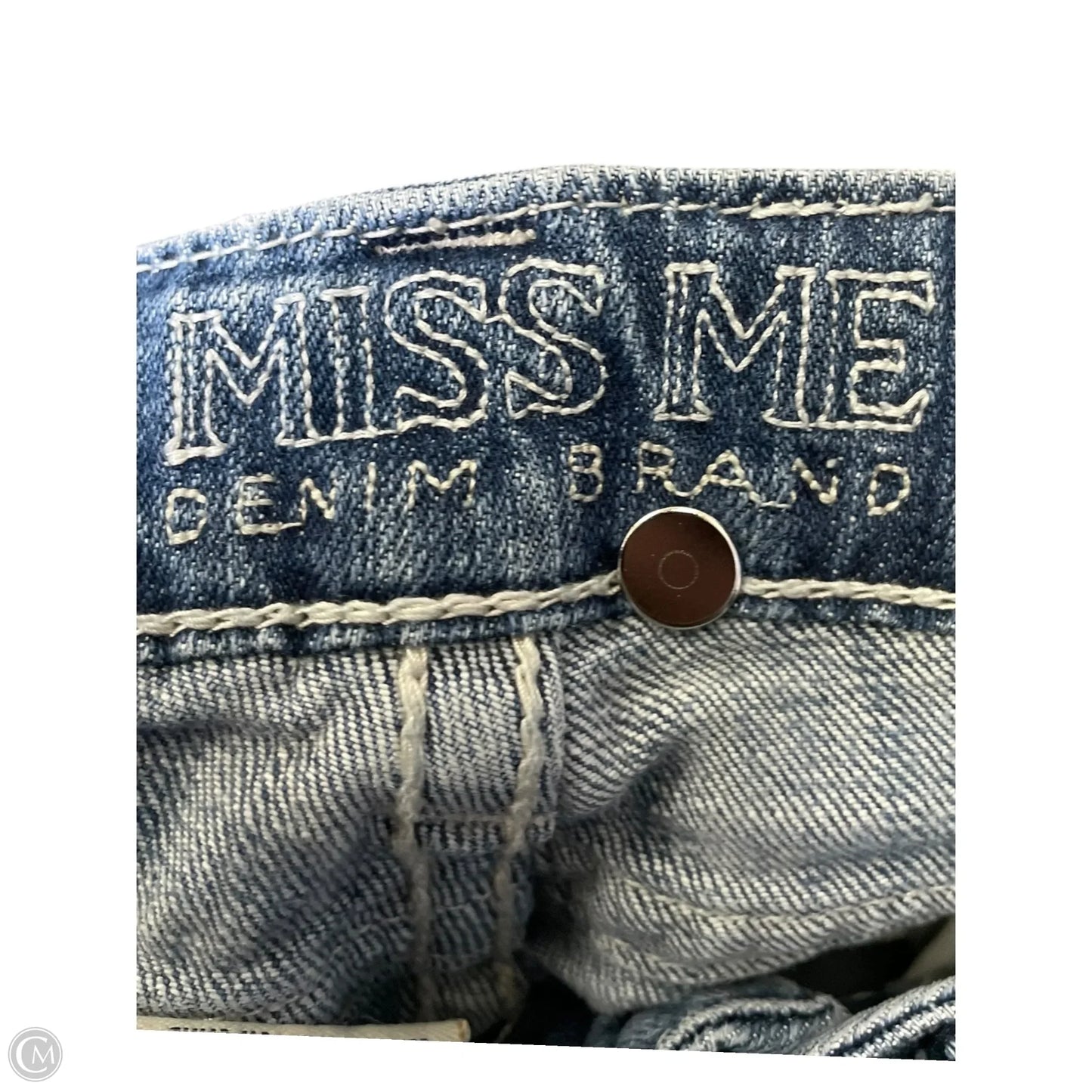 Jeans Boot Cut By Miss Me In Blue Denim, Size: 6