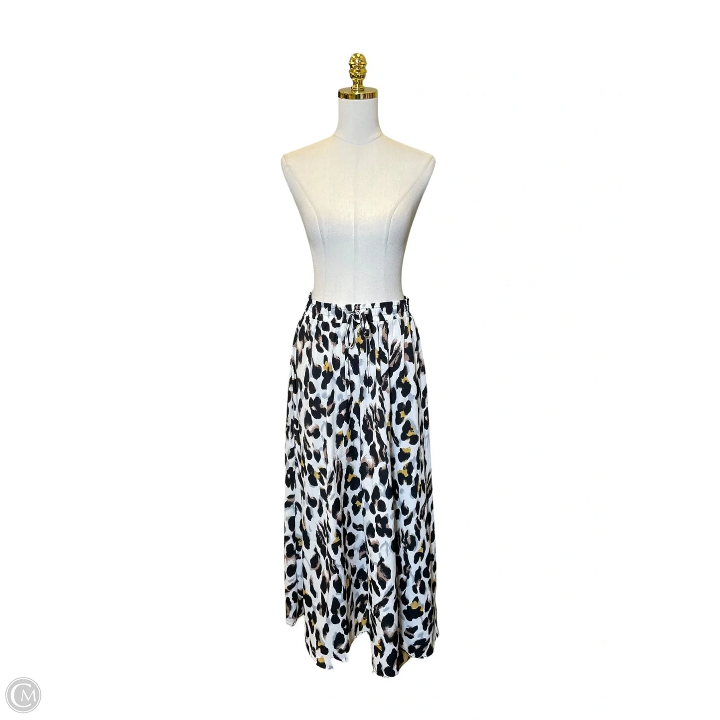 Skirt Maxi By Clothes Mentor In Animal Print, Size: L