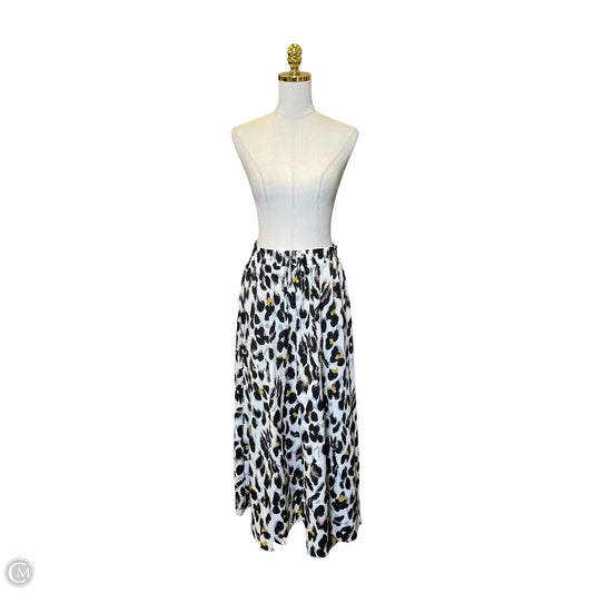 Skirt Maxi By Clothes Mentor In Animal Print, Size: L