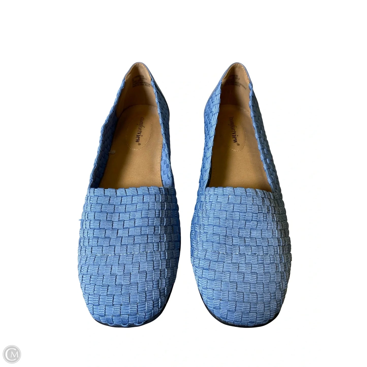 Shoes Flats By Comfortview In Blue, Size: 9W