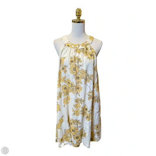 Dress Casual Midi By Cynthia Rowley In Floral Print, Size: L