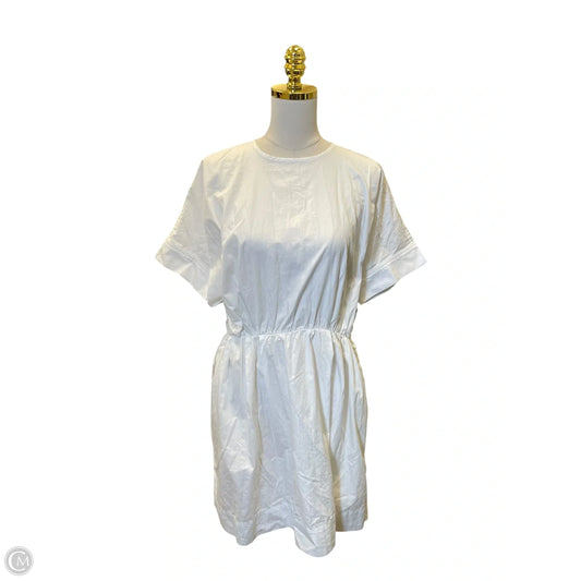 Dress Casual Midi By Banana Republic In White, Size: S