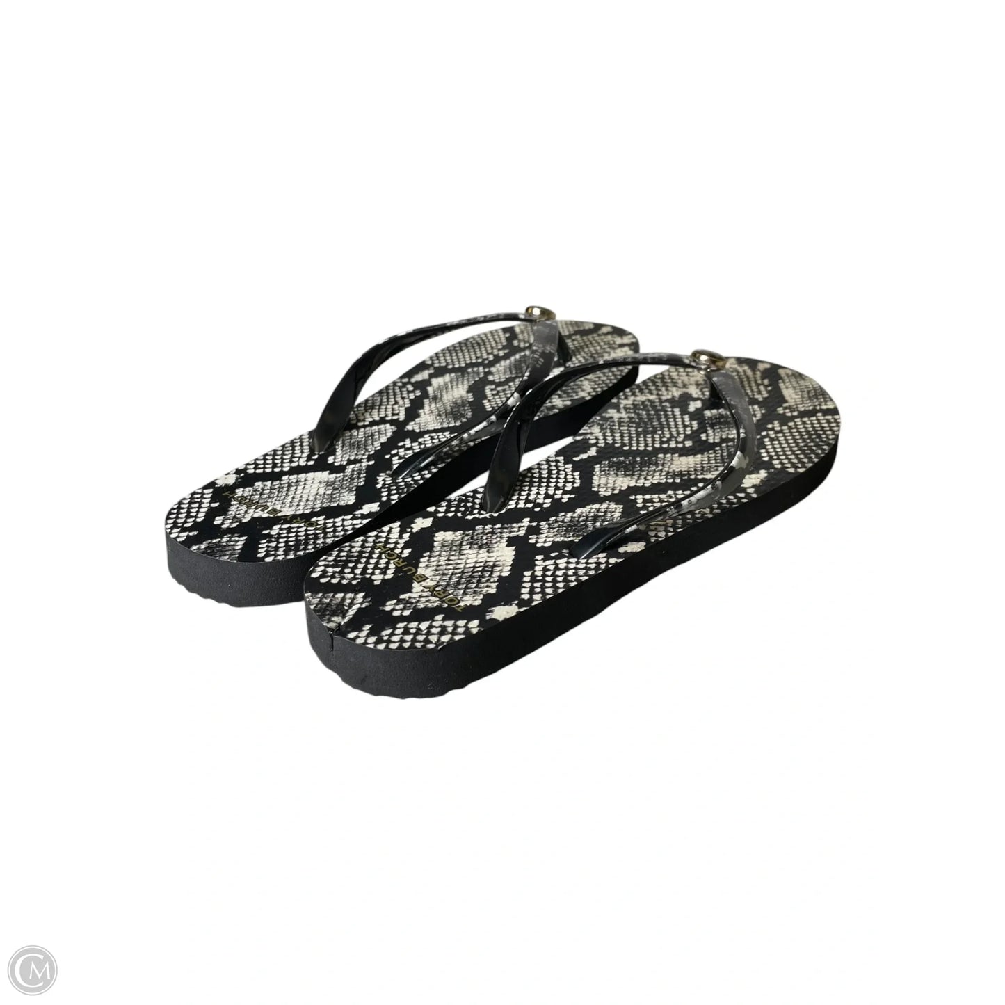 Sandals Designer By Tory Burch In Snakeskin Print, Size: 7