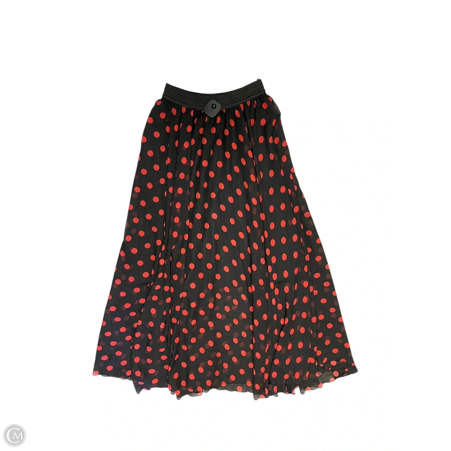 Skirt Maxi By Clothes Mentor In Polkadot Pattern, Size: S