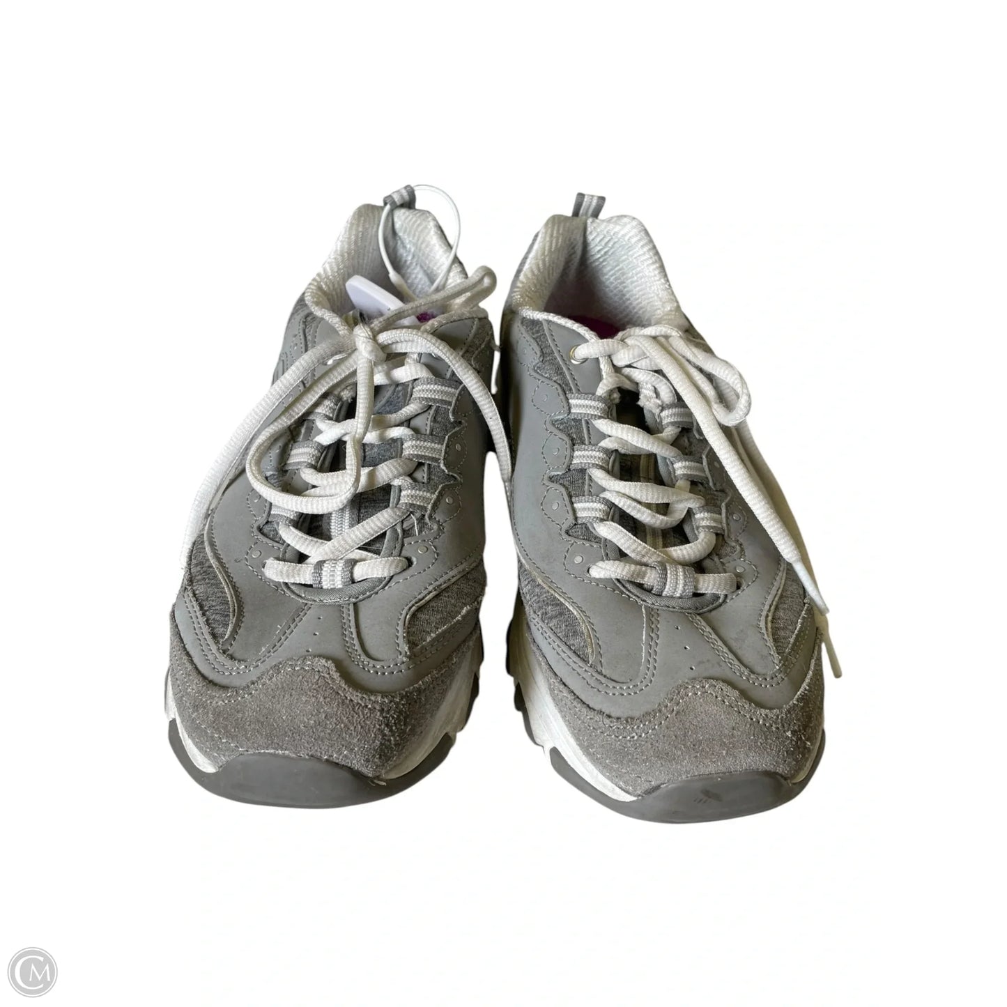 Shoes Athletic By Skechers In Grey, Size: 8