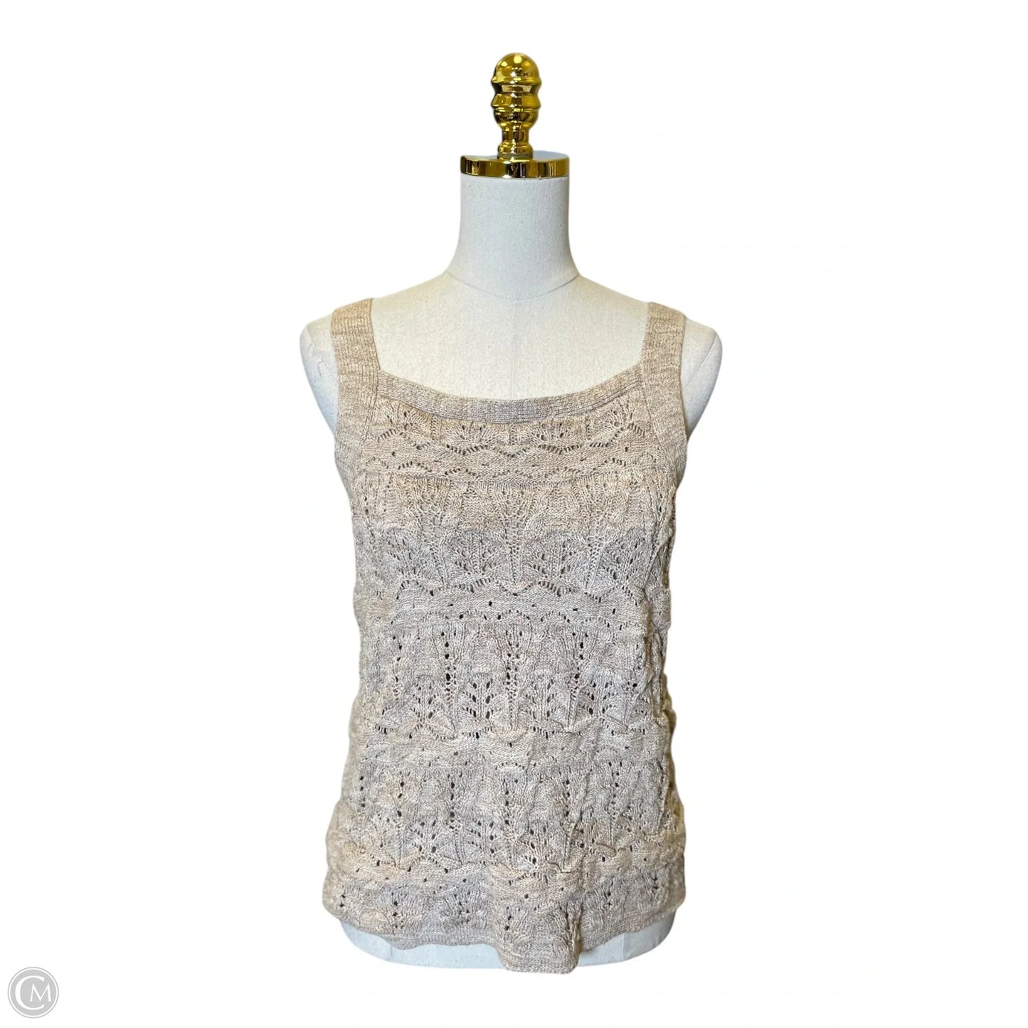Top Sleeveless By J. Jill In Beige, Size: Xs