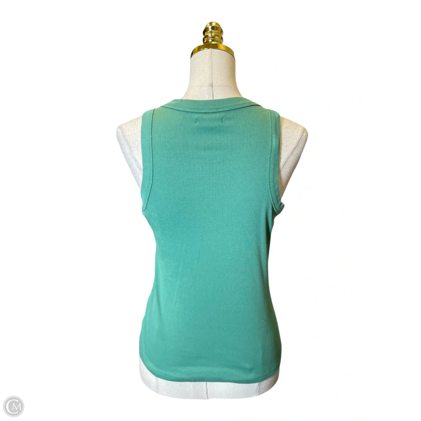 Top Sleeveless By Madewell In Green, Size: M