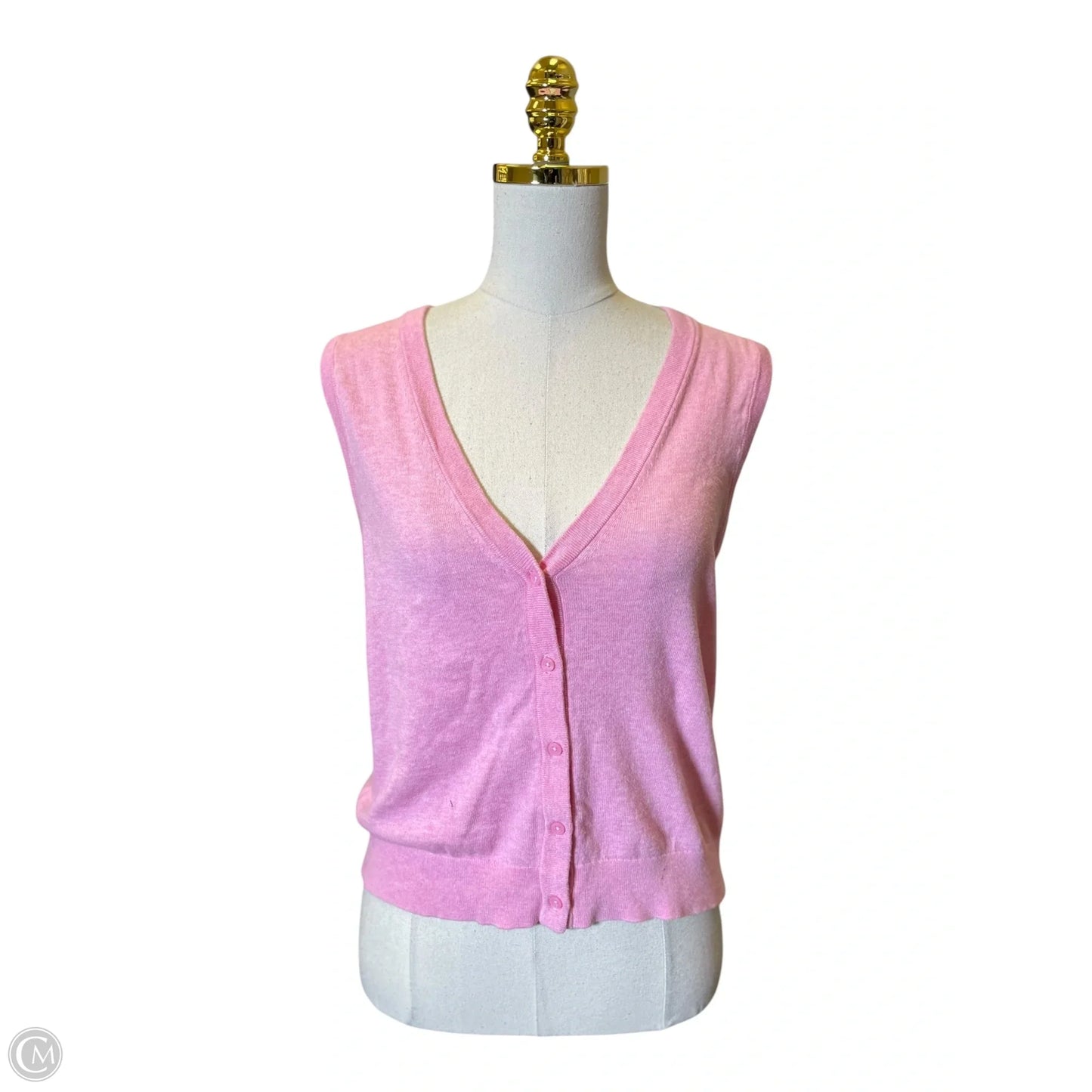 Top Sleeveless By J. Crew In Pink, Size: S