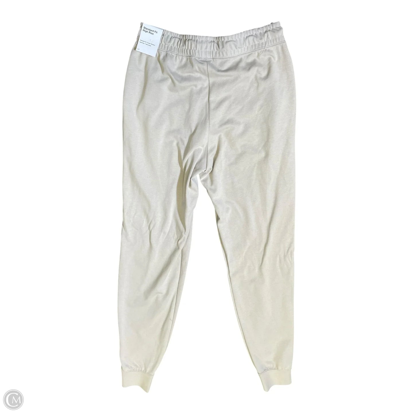 Athletic Pants By Nike In Beige, Size: S