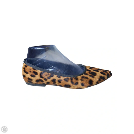 Shoes Flats By Clothes Mentor In Animal Print, Size: 6.5