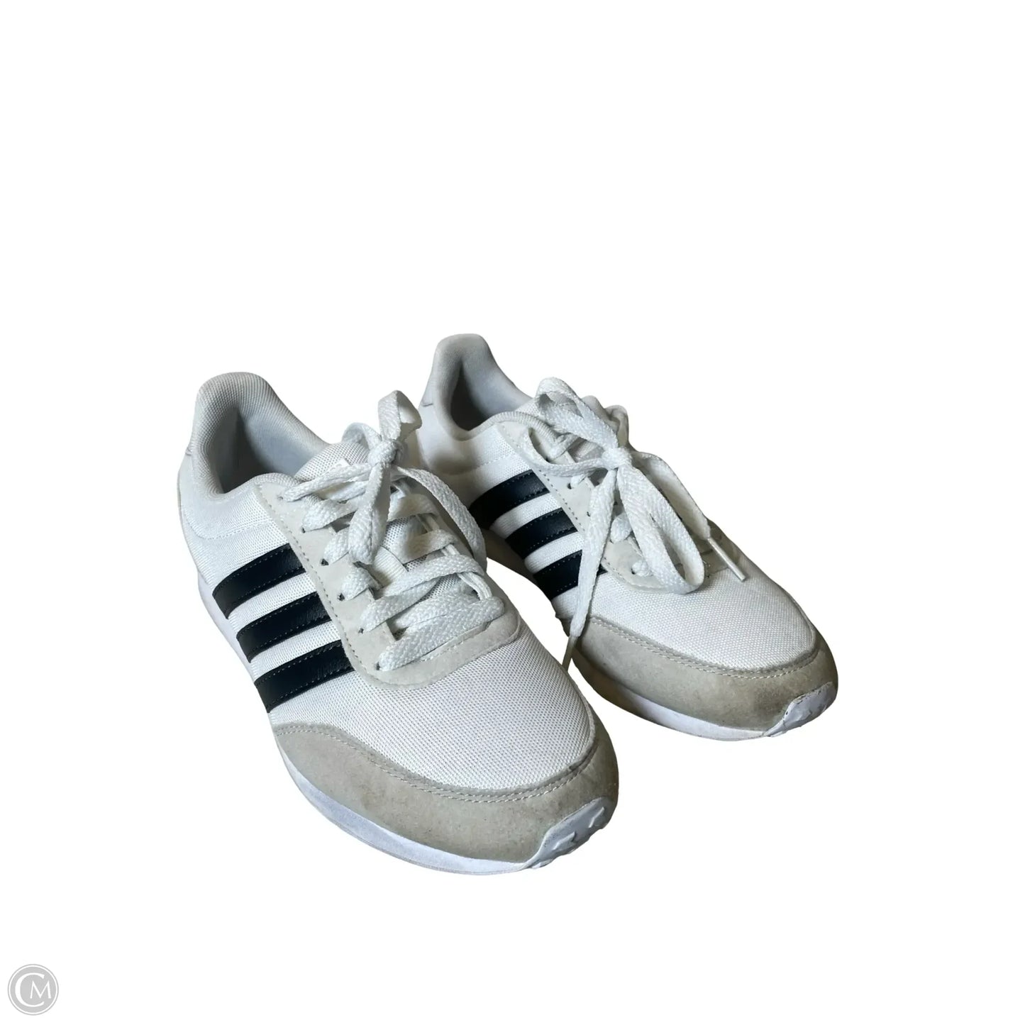 Shoes Sneakers By Adidas In Black & White, Size: 6