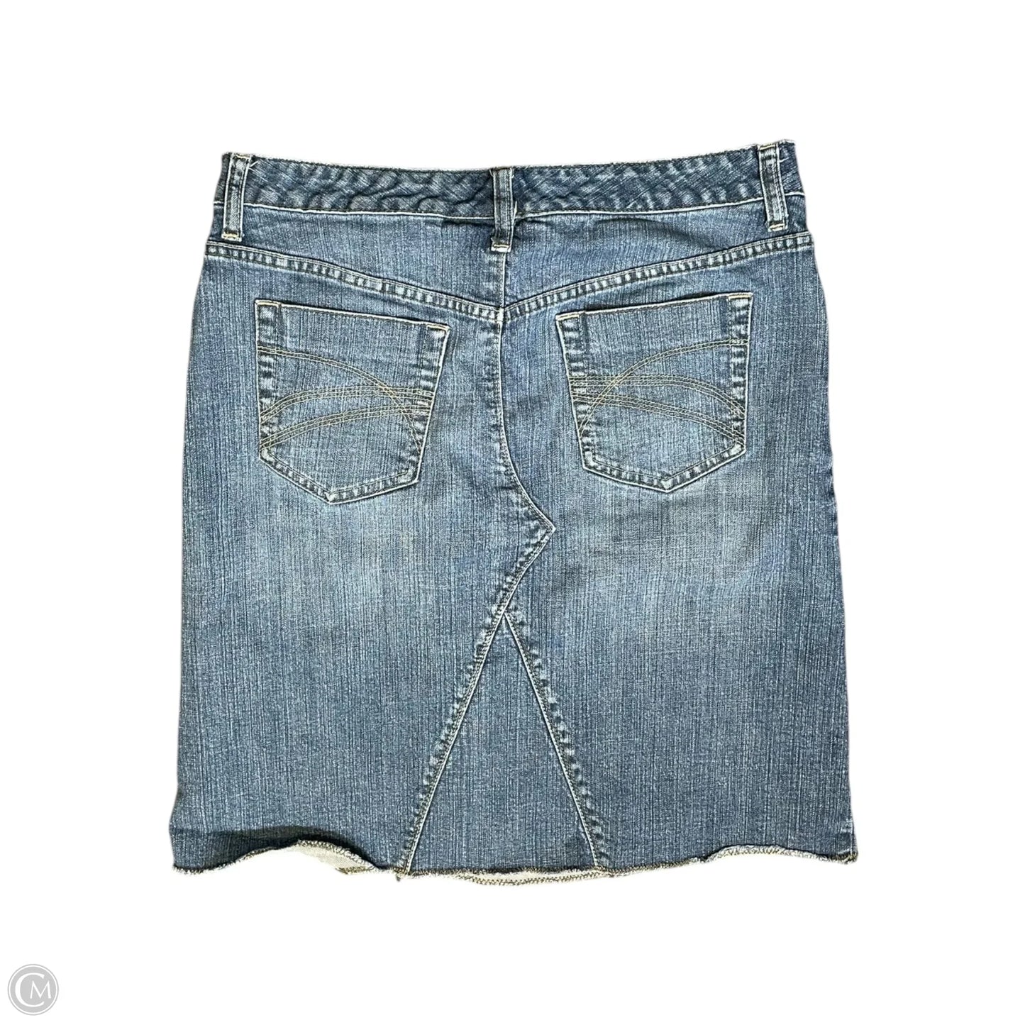 Skirt Midi By Tommy Hilfiger In Blue Denim, Size: 10