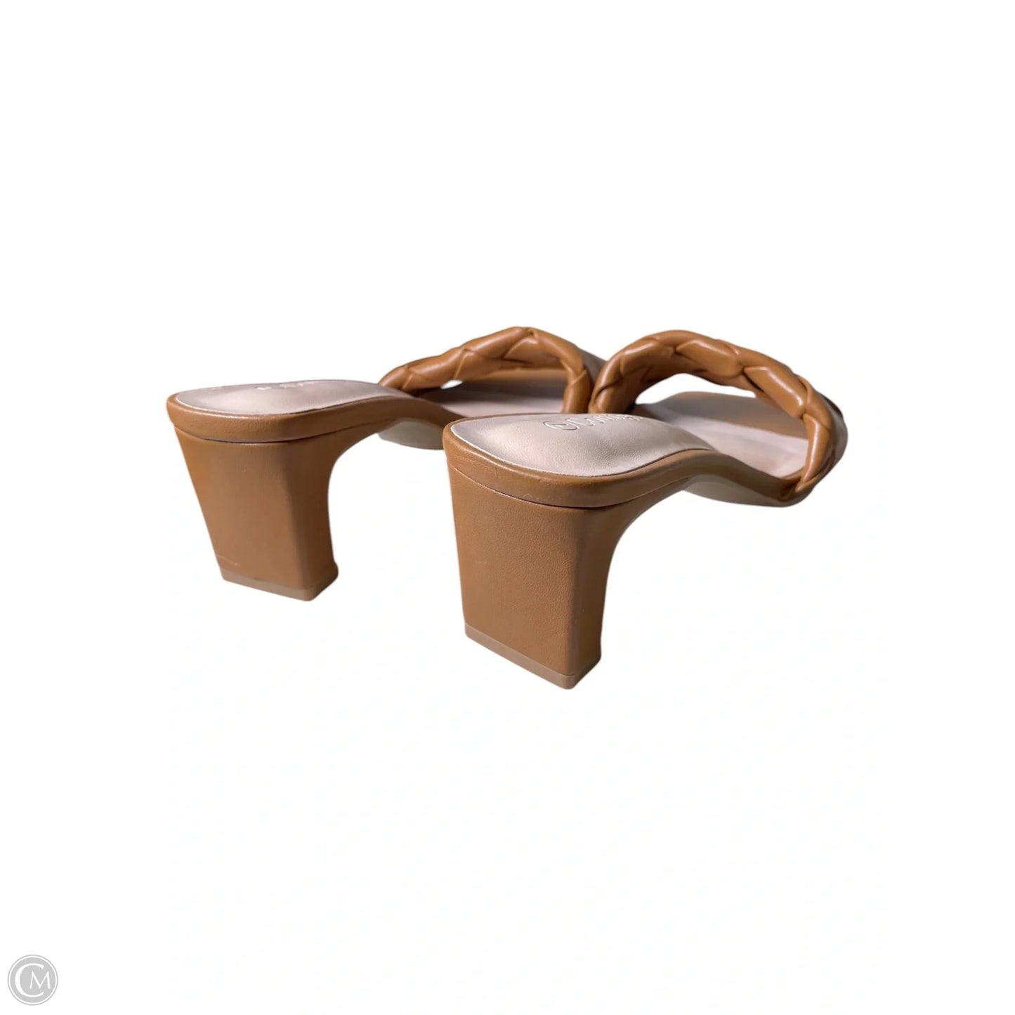 Shoes Heels Block By Clothes Mentor In Brown, Size: 7