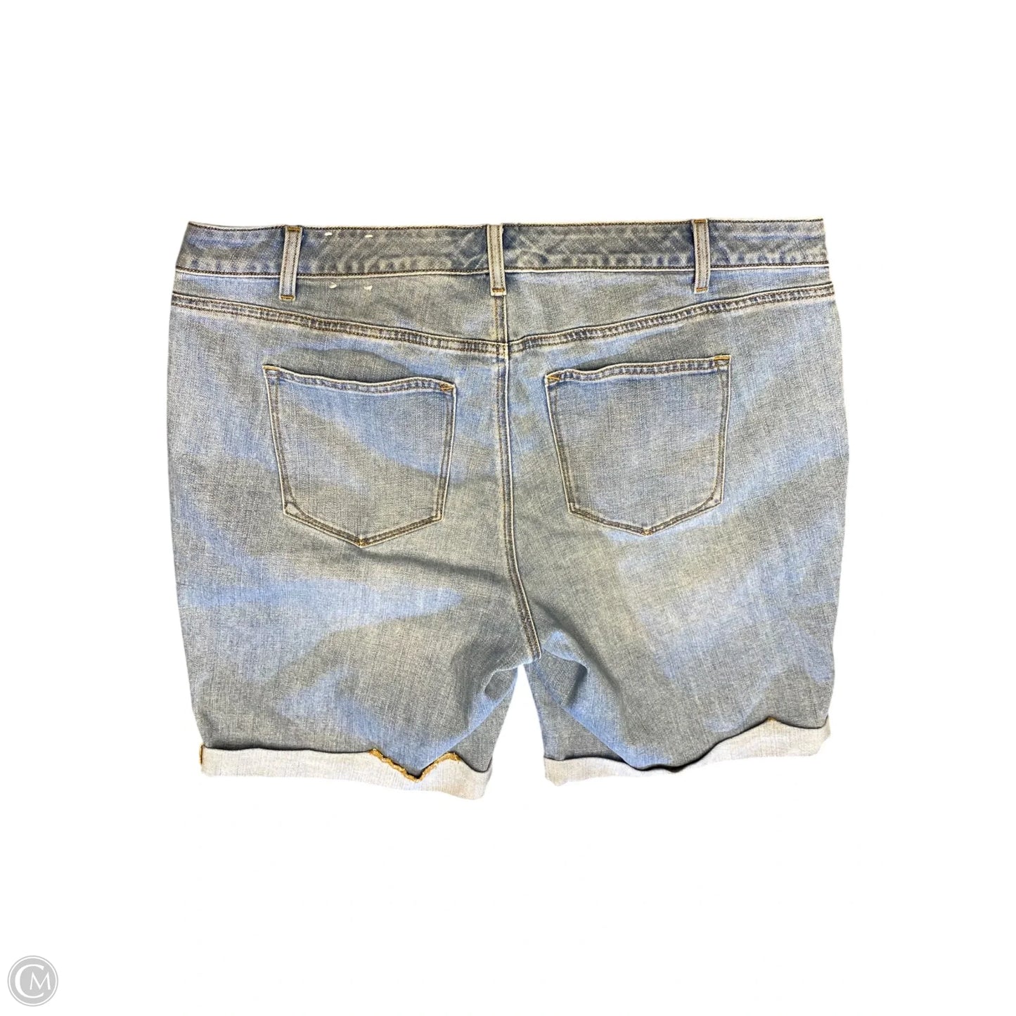 Shorts By Talbots In Blue Denim, Size: 16