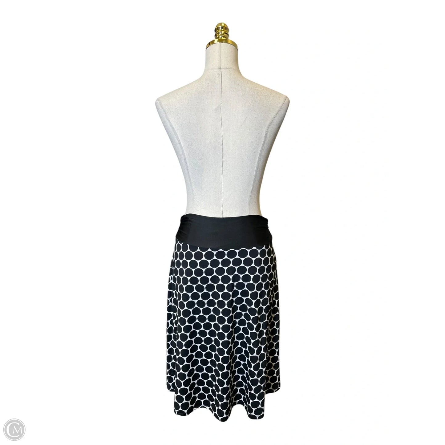 Skirt Maxi By Jonathan Martin In Polkadot Pattern, Size: M