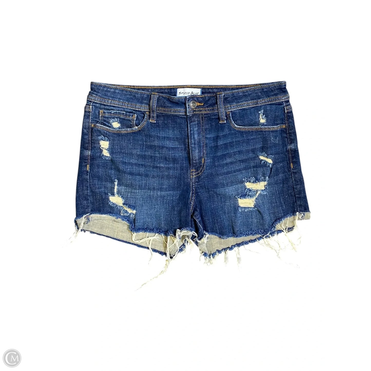 Shorts By Studio Blue In Blue Denim, Size: 30