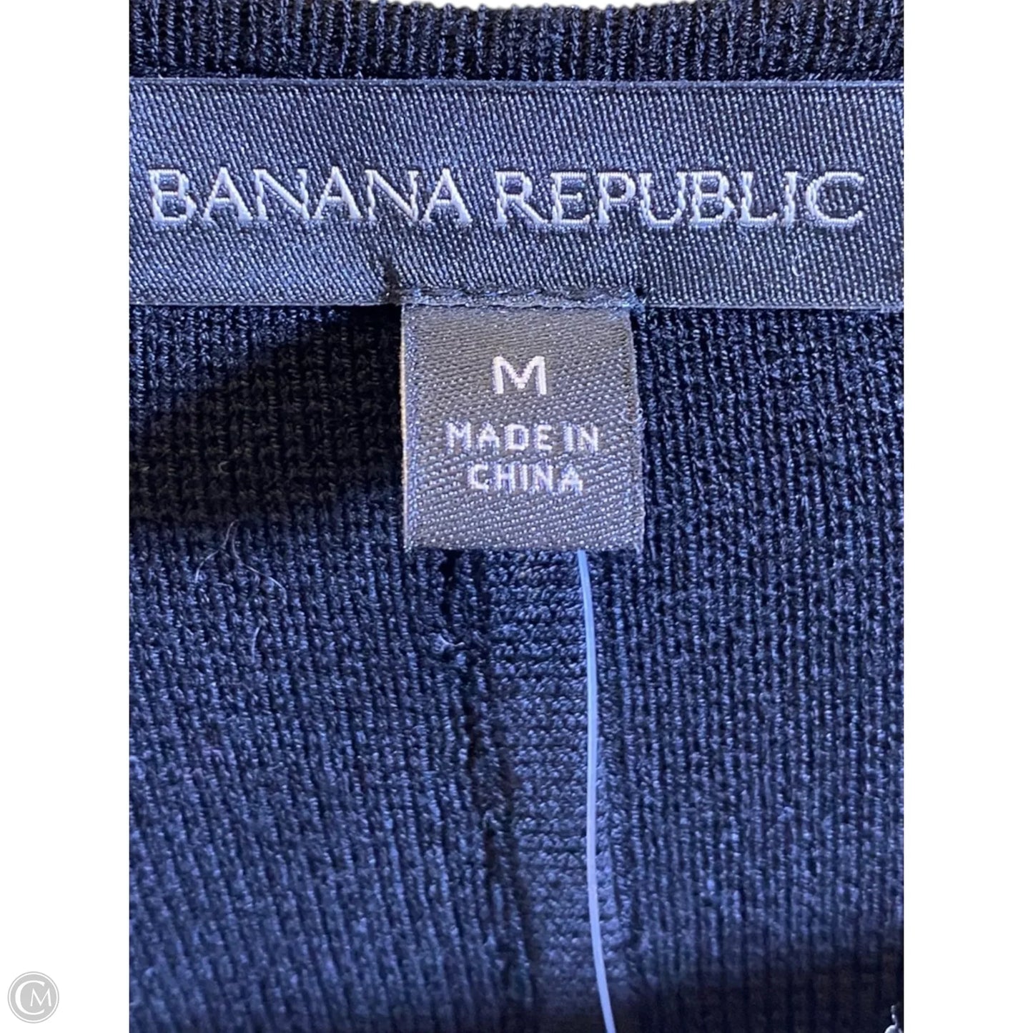 Dress Casual Midi By Banana Republic In Black, Size: M