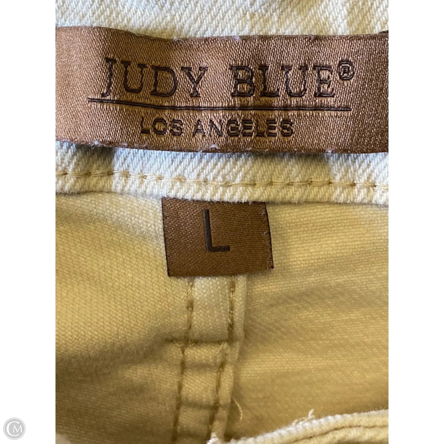 Shorts By Judy Blue In Beige, Size: L