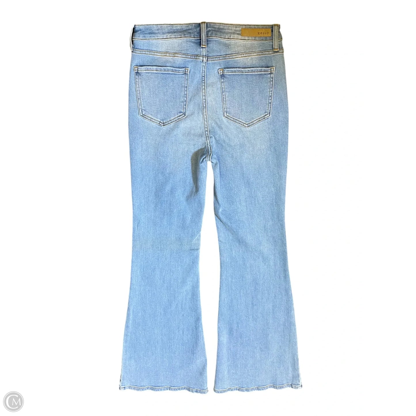 Jeans Boot Cut By Cello In Blue Denim, Size: 12
