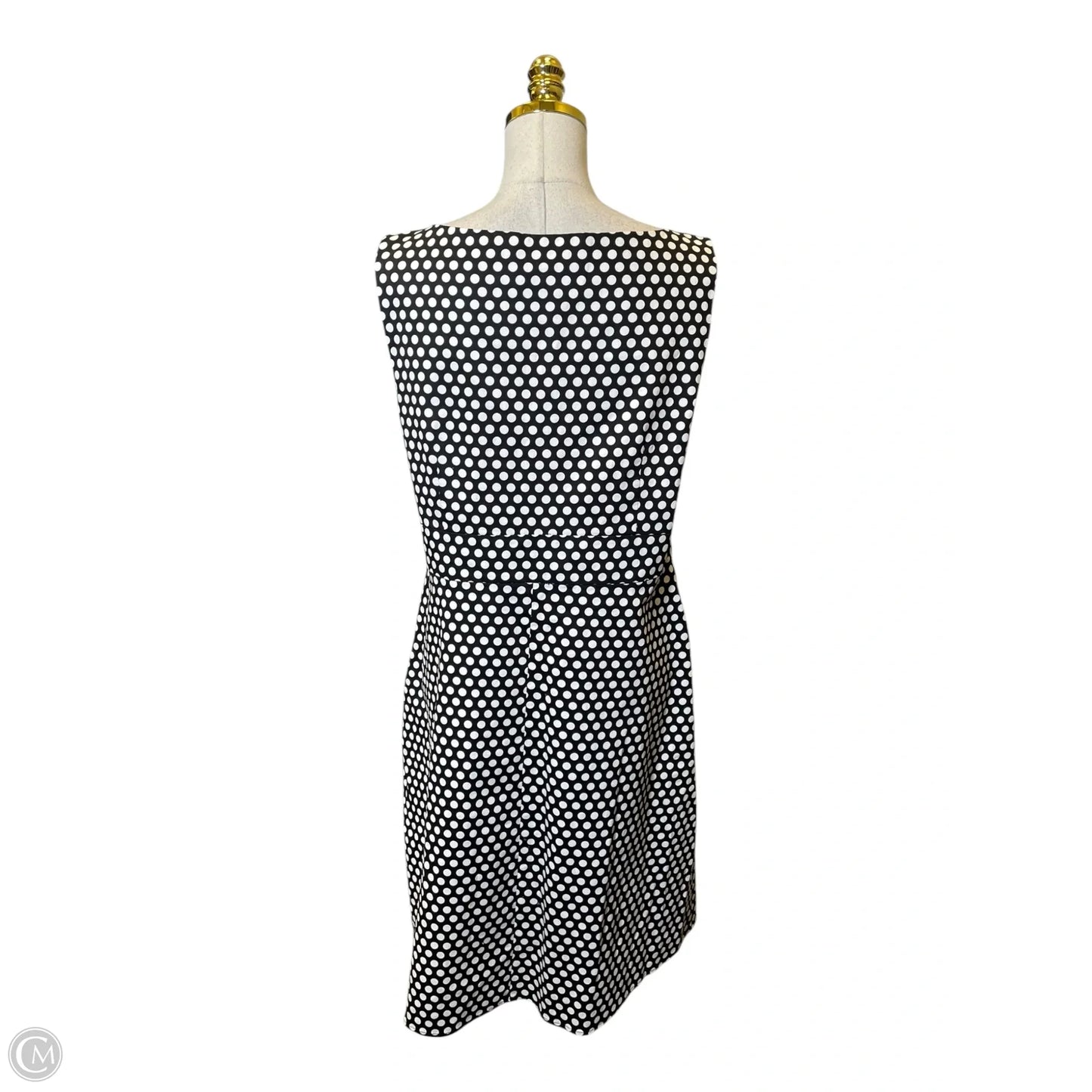 Dress Casual Midi By Spense In Polkadot Pattern, Size: 16